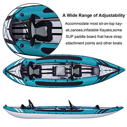RELIANCER Kayak Deluxe Padded Canoe Seat With Bag - Image 5