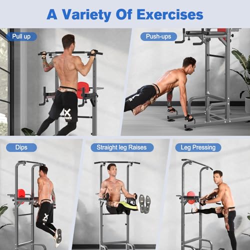RELIFE REBUILD YOUR LIFE Power Tower Pull Up Bar Station - Image 3