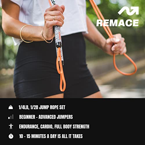 Remace Weighted Jump Rope Set - Two Ropes - Image 4