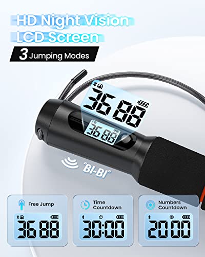 RENPHO Smart Jump Rope With APP Tracking - Image 3