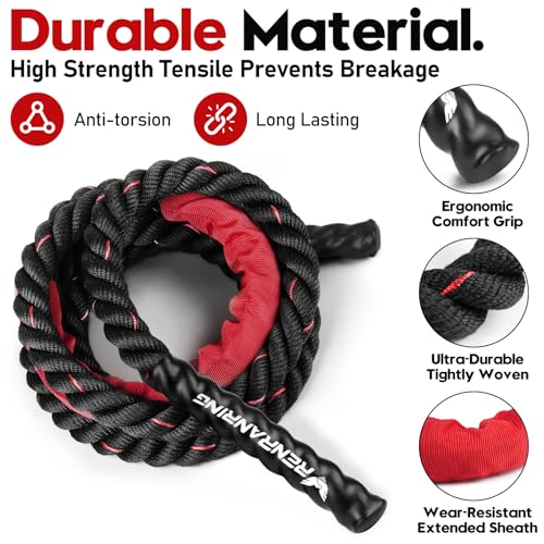 RENRANRING Weighted Jump Rope For Fitness Exercise - Image 2