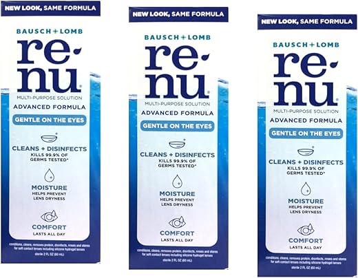 Bausch + Lomb Renu Contact Lens Solution Travel Size
