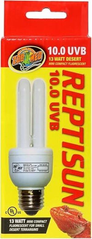 Zoo Med Reprising 10.0 UVB Compact 13W Lamp