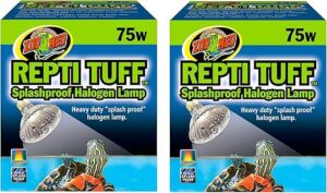 Zoo Med Repti Tuff Splashproof Halogen Lamps 75W