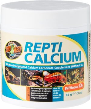Zoo Med ReptiCalcium Without D3 3 oz