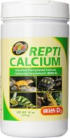 Zoo Med Reptile Calcium With Vitamin D3, 12-Ounce