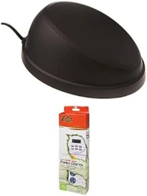 Zilla Reptile Terrarium Heat Lamps & UVB Fixture Combo