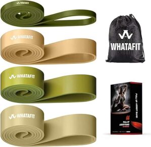 WHATAFIT Resistance Bands For Strength Training