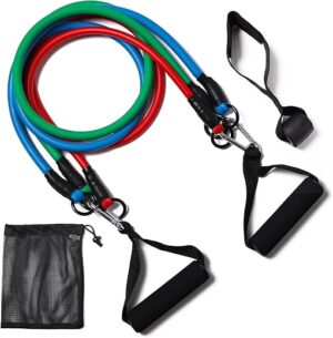 zhiamz Resistance Bands With Handles For Workouts