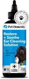 Pet Honesty Restore + Soothe Ear Cleaner, Aloe Vera
