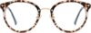 SOJOS Retro Round Blue Light Reading Glasses SJ9001