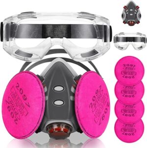 SFBOSF Reusable Respirator Mask with Filters
