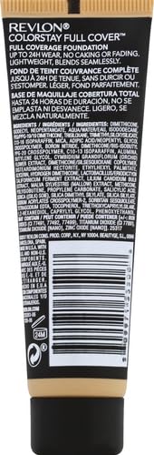 REVLON ColorStay Liquid Foundation, Full Coverage, 220 Natural Beige - Image 3