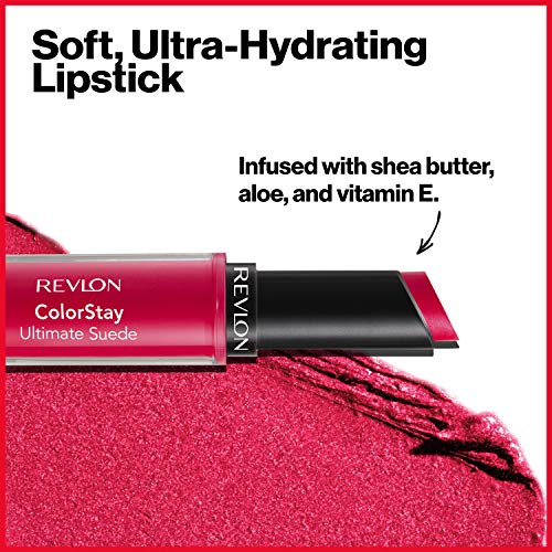 REVLON ColorStay Ultimate Suede Lipstick, Womenswear (010) - Image 5