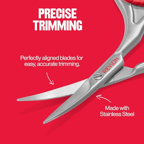 REVLON Curved Blade Cuticle Scissors, Stainless Steel - Image 4