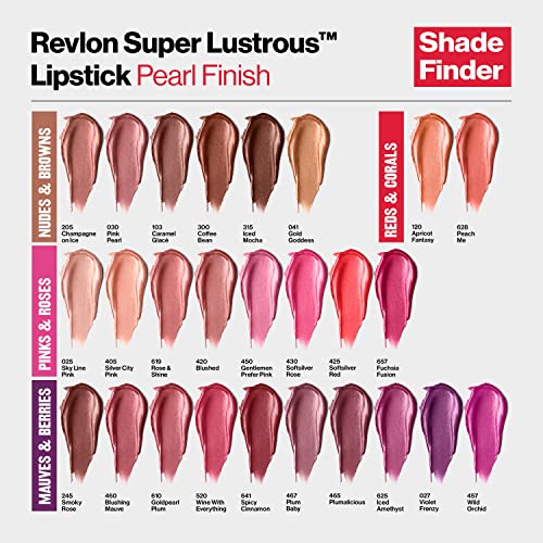 REVLON Super Lustrous Lipstick, Iced Mocha (315) - Image 5