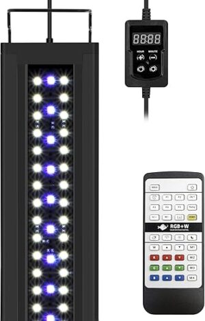 NICREW RGB+W LED Aquarium Light With Controller