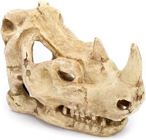 Penn-Plax Rhino Skull Aquarium Decoration RR1067