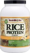 NutriBiotic Rice Protein Vanilla, 3 Pound