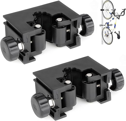 CyclingDeal Road Bike Tire Clip Wall Mount Rack