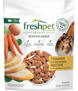 Freshpet Roasted Meals Chicken Carrots Spinach Dog Food, 5.5 Lb