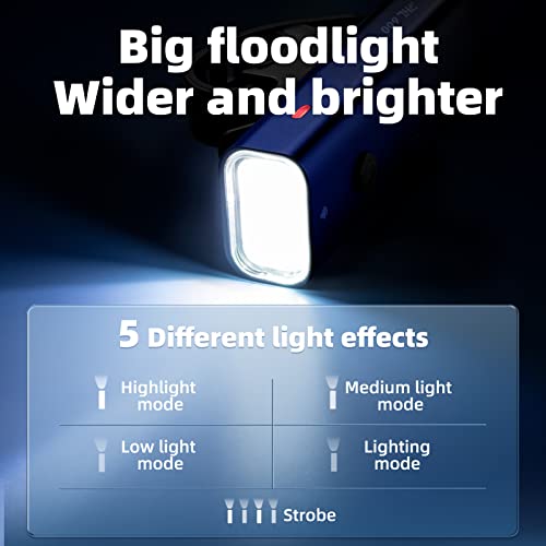 ROCKBROS Bike Head Light High Lumens Rechargeable - Image 4