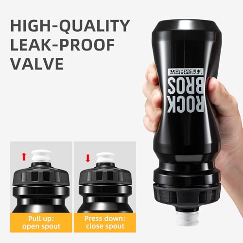 ROCKBROS Bike Water Bottle, 20oz BPA-Free - Image 4