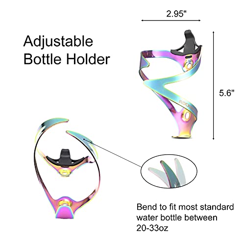 ROCKBROS Bike Water Bottle Holder Lightweight Aluminum - Image 3