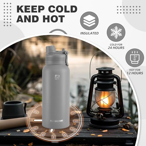 ROCKBROS Insulated Stainless Steel Water Bottle Flask - Image 2