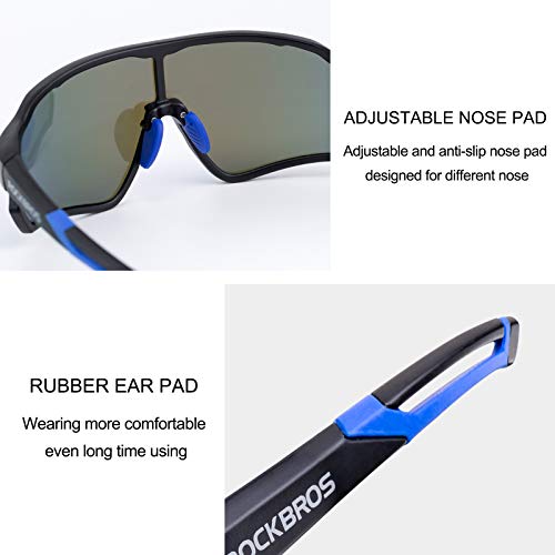 ROCKBROS Polarized UV Protection Cycling Sunglasses - Image 5