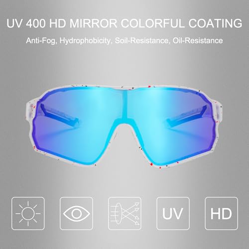ROCKBROS Polarized UV Protection Cycling Sunglasses - Image 2