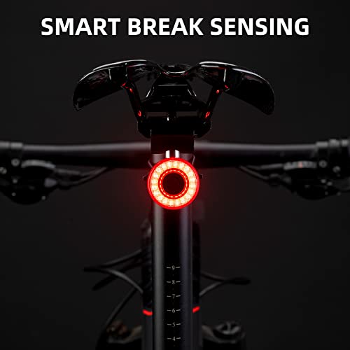 ROCKBROS Smart Bike Tail Light Rechargeable LED - Image 4