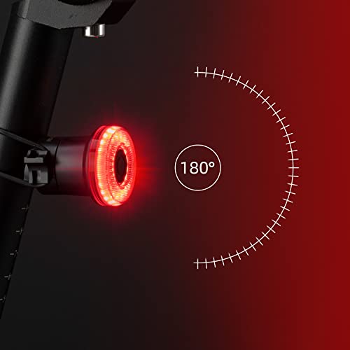 ROCKBROS Smart Bike Tail Light Rechargeable LED - Image 2