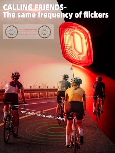 ROCKBROS Smart Bike Tail Light With Brake Sensing - Image 3