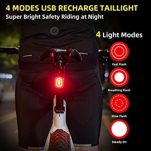 ROCKBROS Smart Bike Tail Light With Brake Sensing - Image 4