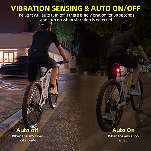 ROCKBROS Smart Bike Tail Light With Brake Sensing - Image 5