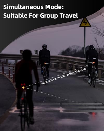 ROCKBROS Smart Brake Sensing Rear Bike Light - Image 3
