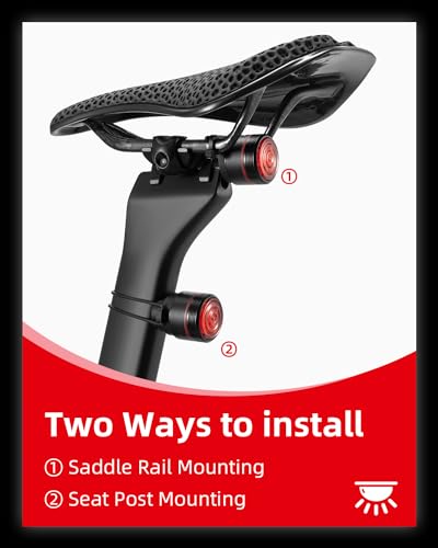 ROCKBROS Smart Brake Sensing Rear Bike Light - Image 5