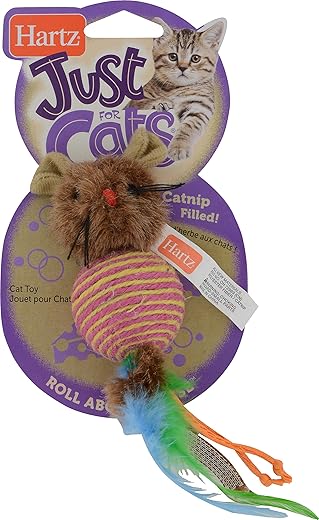 Hartz Roll About Mouse Catnip Toy, 3270014950