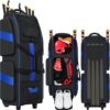 Aleemin Rolling Catchers Bag With Wheels