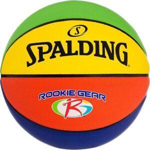 Spalding Rookie Gear Youth Multi Color Basketball 27.5