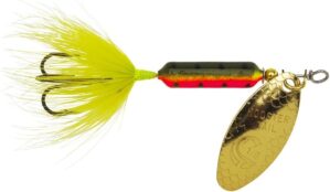 Yakima Bait Rooster Tail In Line Spinner, Fire Tiger