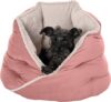 Furhaven Round Pet Bed For Cats & Dogs