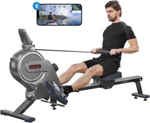 Dripex Rowing Machine, Max 350LBS, Magnetic Rower
