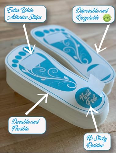 Ruckus Creations Premium Disposable Spray Tanning Feet Pads - Image 2