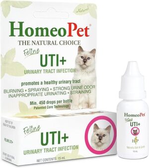 HomeoPet Safe Natural Urinary Tract Medicine, Cats