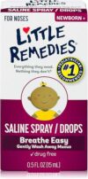 Little Remedies Saline Spray And Drops, Safe For Newborns
