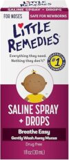 Little Remedies Saline Spray Drops, 1 Fl Oz