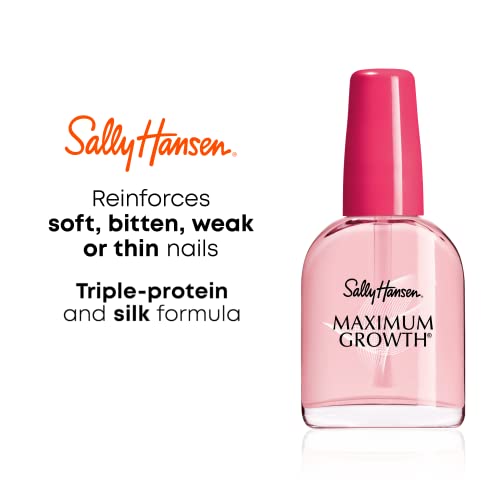 Sally Hansen Maximum Growth Nail Strengthener Base Coat - Image 3