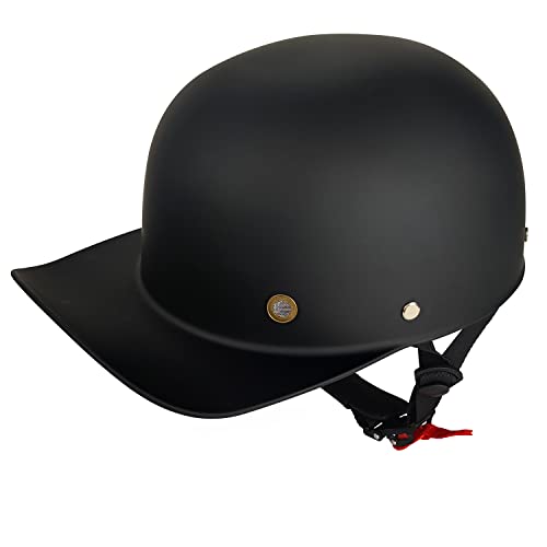 Sanhai Vintage Open Face DOT Approved Helmet - Image 2